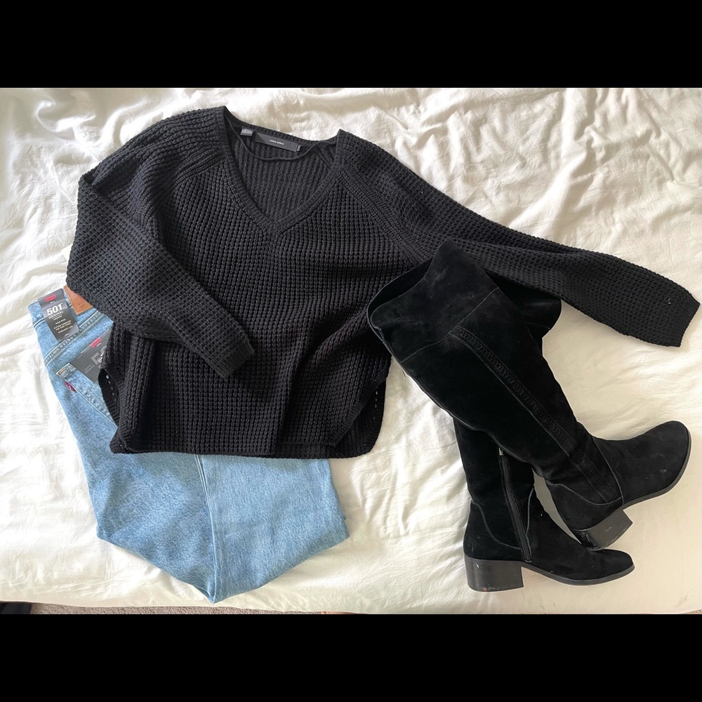 Large Vneck Sweater